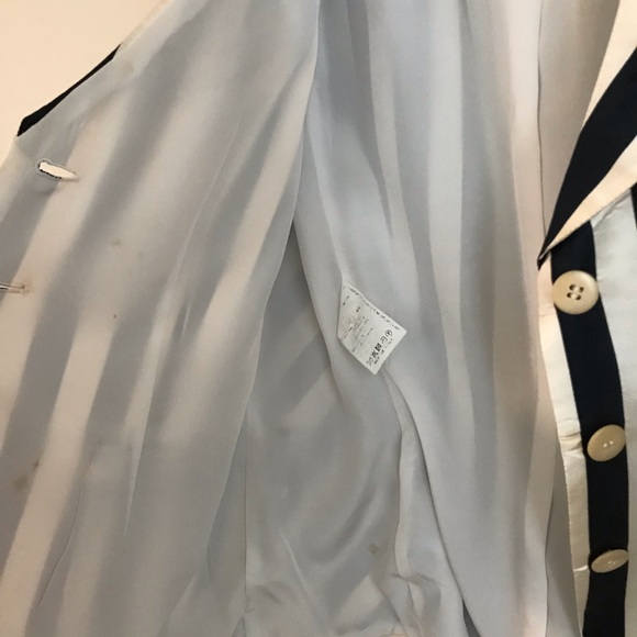 Authentic Armani Collezioni Silk Striped Blazer - Picture 4 of 4